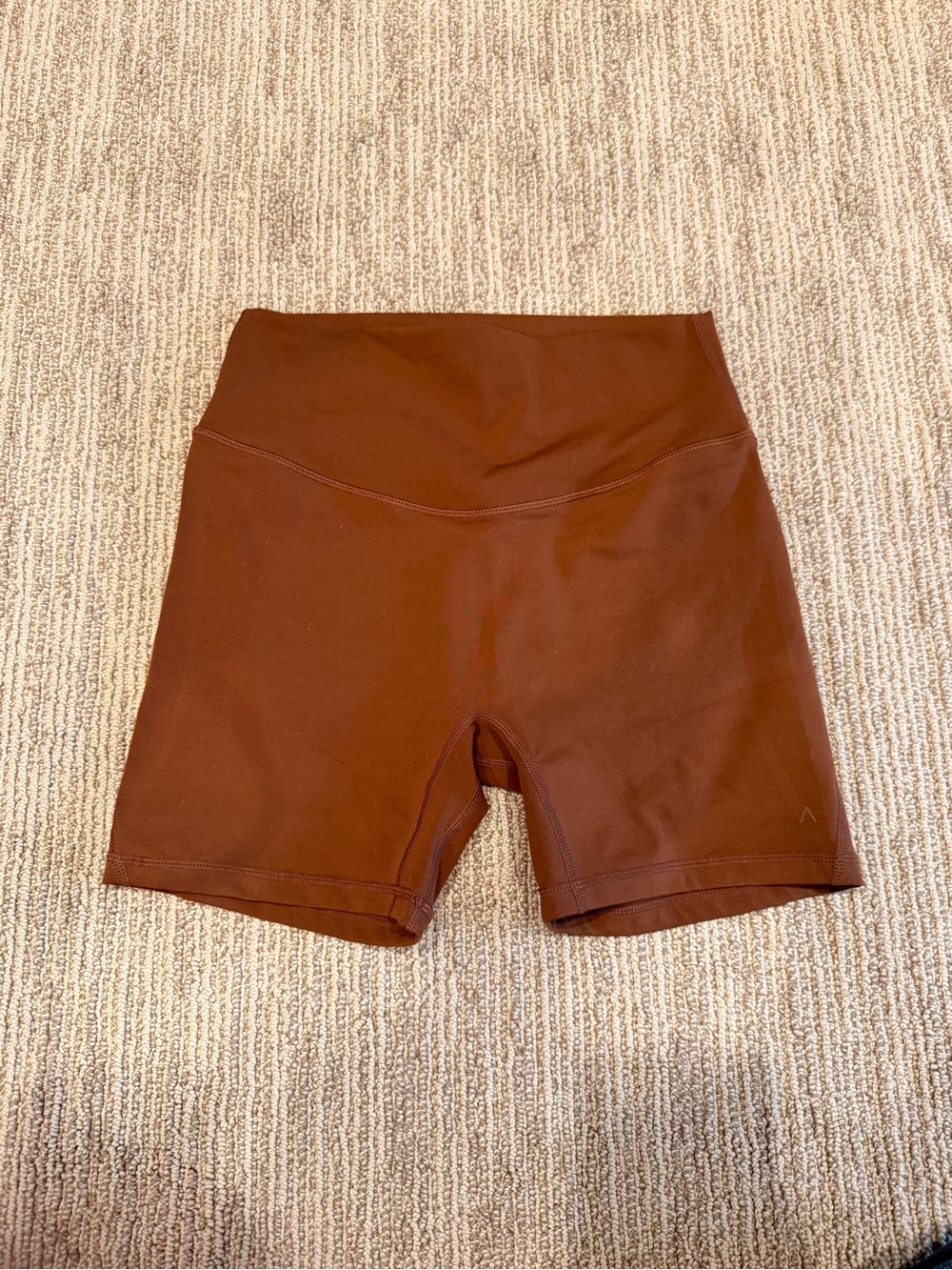 Women’s Acta High-Waist Brown Bike Shorts
